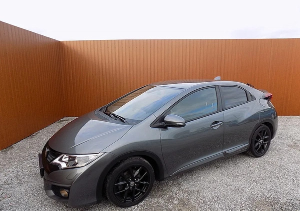 Honda Civic cena 54900 przebieg: 139000, rok produkcji 2016 z Gryfino małe 407